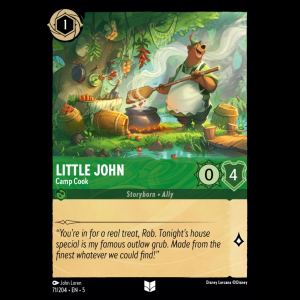 Lorcana Little John - Camp Cook - Shimmering Skies 5#71