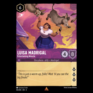 Lorcana Luisa Madrigal - Entertaining Muscle - Shimmering Skies 5#45