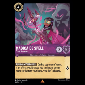 Lorcana Magica De Spell - Cruel Sorceress - Shimmering Skies 5#53