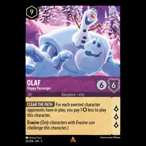 Lorcana Olaf - Happy Passenger - Shimmering Skies 5#50