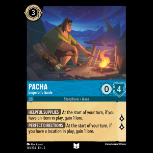 Lorcana Pacha - Emperor's Guide - Shimmering Skies - FOIL 5#143