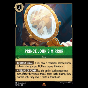 Lorcana Prince John's Mirror - Shimmering Skies 5#98