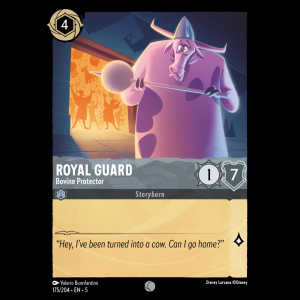 Lorcana Royal Guard - Bovine Protector - Shimmering Skies 5#175