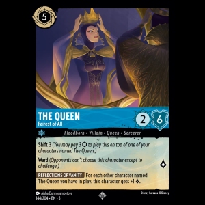 Lorcana The Queen - Fairest of All - Shimmering Skies 5#144