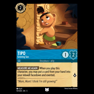 Lorcana Tipo - Growing Son - Shimmering Skies 5#157