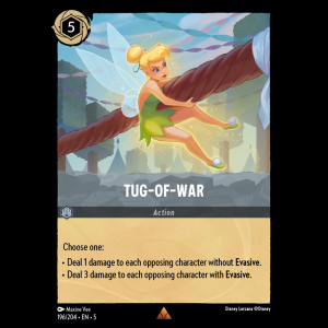 Lorcana Tug-of-War - Shimmering Skies 5#196