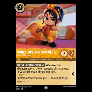 Lorcana Vanellope von Schweetz - Candy Mechanic - Shimmering Skies 5#9