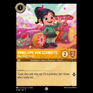 Lorcana Vanellope von Schweetz - Sugar Rush Champ - Shimmering Skies 5#6