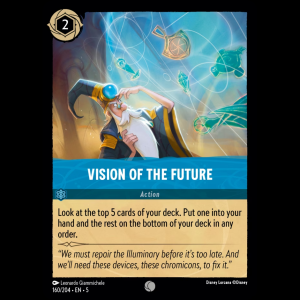 Lorcana Vision of the Future - Shimmering Skies 5#160