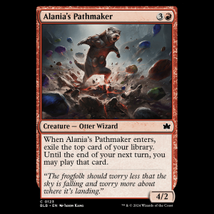 MTG Alania's Pathmaker Bloomburrow  blb#123