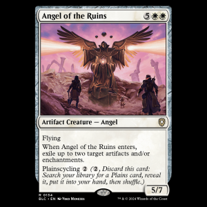 MTG Angel of the Ruins Bloomburrow Commander blc#134