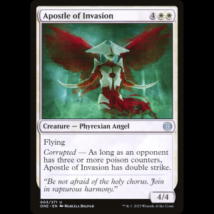 MTG Apóstol de la invasión (Apostle of Invasion) Phyrexia: All Will Be One one#3