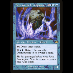 MTG Arcanis the Omnipotent Dominaria Remastered dmr#280