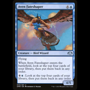 MTG Aven Fateshaper Dominaria Remastered dmr#40