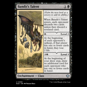 MTG Bandit's Talent Bloomburrow  blb#83