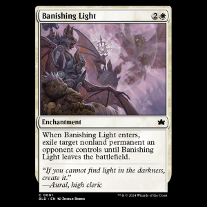 MTG Banishing Light Bloomburrow  blb#1