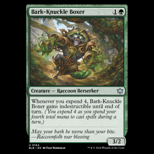 MTG Bark-Knuckle Boxer Bloomburrow blb#164