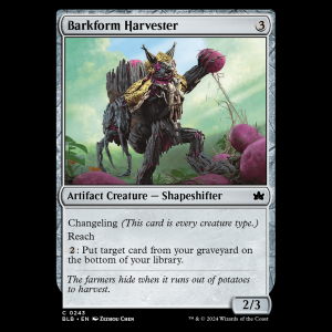 MTG Barkform Harvester Bloomburrow - FOIL blb#243