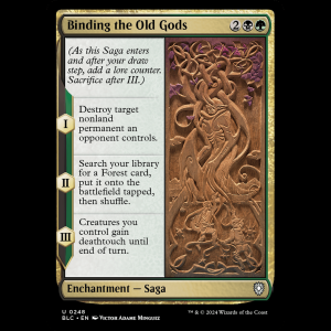 MTG Binding the Old Gods Bloomburrow Commander blc#248