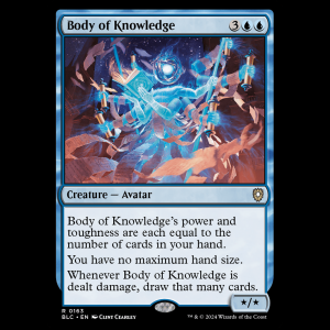 MTG Body of Knowledge Bloomburrow Commander blc#163