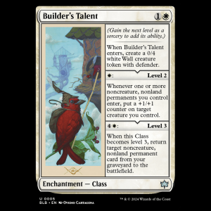 MTG Builder's Talent Bloomburrow  blb#5