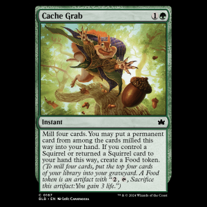 MTG Cache Grab Bloomburrow blb#167