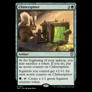 MTG Chitterspitter Bloomburrow Commander blc#211