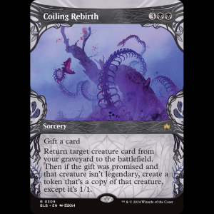 MTG Coiling Rebirth Bloomburrow blb#309