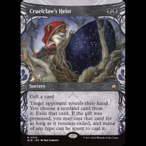 MTG Cruelclaw's Heist Bloomburrow blb#310