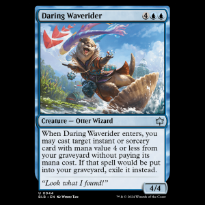 MTG Daring Waverider Bloomburrow  blb#44