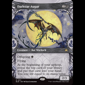 MTG Darkstar Augur Bloomburrow blb#311