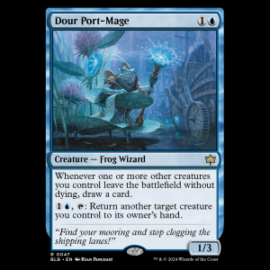 MTG Dour Port-Mage Bloomburrow blb#47