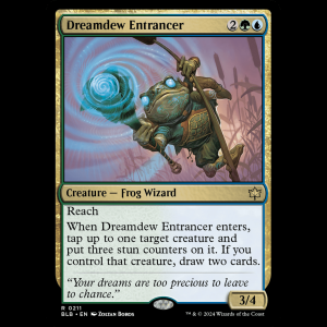 MTG Dreamdew Entrancer Bloomburrow blb#211