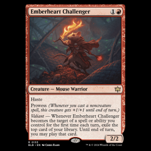 MTG Emberheart Challenger Bloomburrow - FOIL blb#133