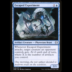 MTG Experimento a la fuga (Escaped Experiment) Phyrexia: All Will Be One one#48