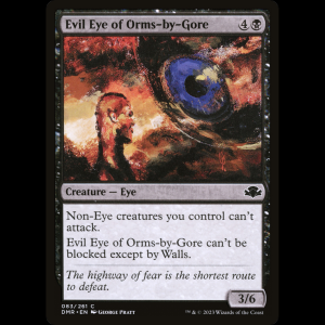 MTG Evil Eye of Orms-by-Gore Dominaria Remastered dmr#83