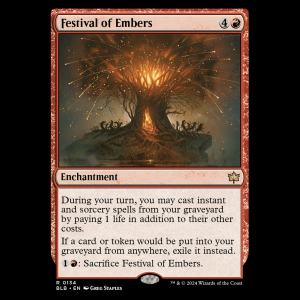 MTG Festival of Embers Bloomburrow blb#134