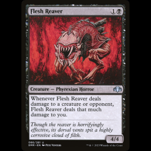 MTG Flesh Reaver Dominaria Remastered dmr#86