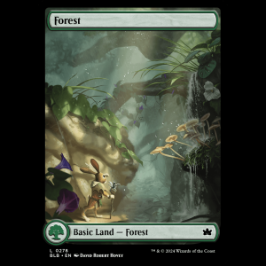 MTG Forest Bloomburrow blb#278