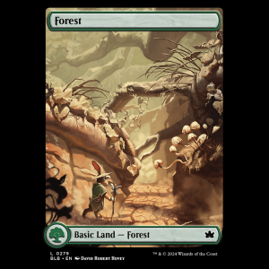 MTG Forest Bloomburrow - FOIL blb#279