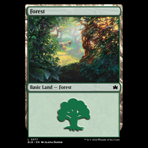 MTG Forest Bloomburrow blb#377