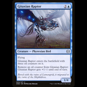 MTG Rapaz gitáxica (Gitaxian Raptor) Phyrexia: All Will Be One one#53