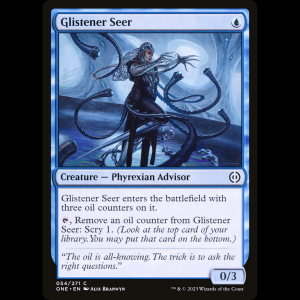 MTG Adivina iridiscente (Glistener Seer) Phyrexia: All Will Be One one#54