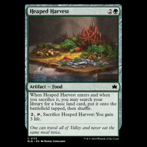 MTG Heaped Harvest Bloomburrow blb#175