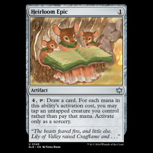 MTG Heirloom Epic Bloomburrow blb#246