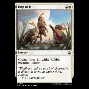 MTG Hop to It Bloomburrow  blb#16