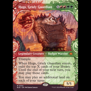 MTG Hugs, Grisly Guardian Bloomburrow blb#333