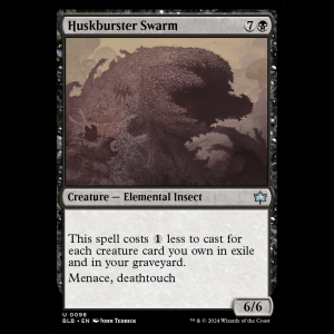 MTG Huskburster Swarm Bloomburrow - FOIL blb#98