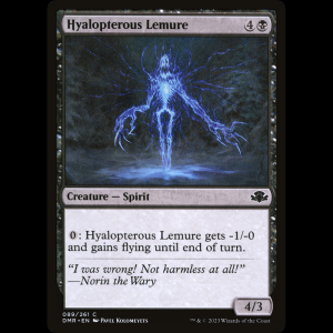 MTG Hyalopterous Lemure Dominaria Remastered dmr#89