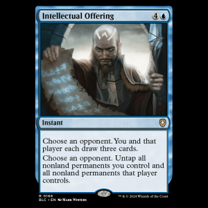 MTG Intellectual Offering Bloomburrow Commander blc#168